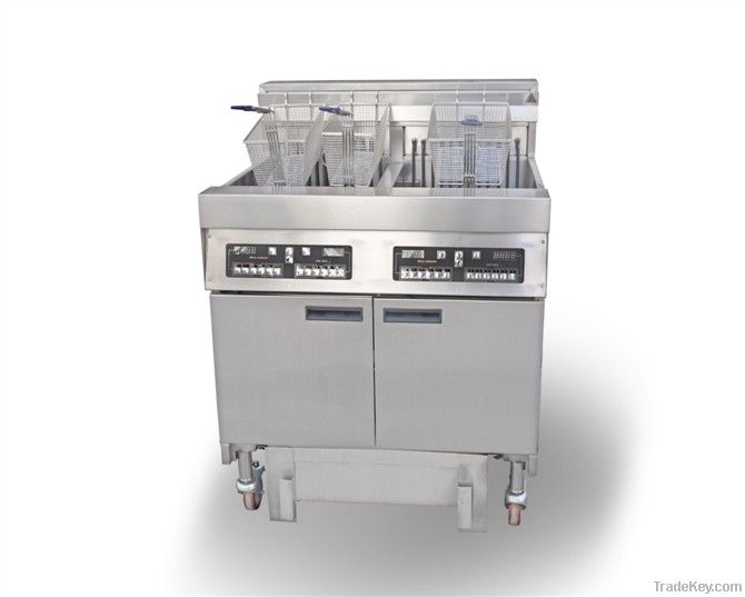 Electric fryer-double tank(filter)