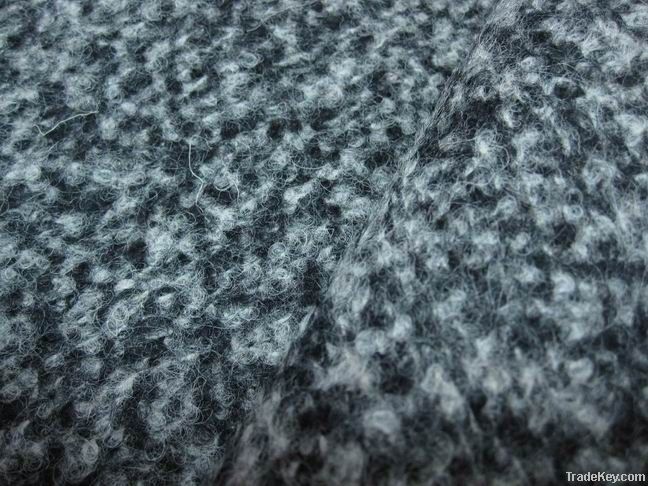 wool boucle fabric