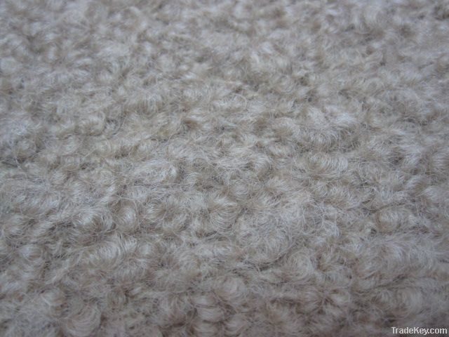 wool boucle fabric
