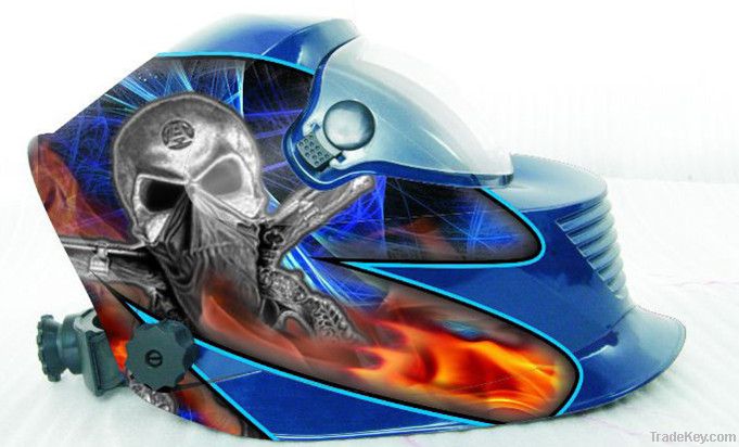 DIGITAL auto darkening welding helmet with CE ANSI