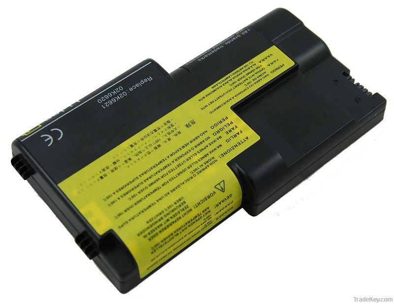 New 6 cell replacement Laptop Battery for ThinkPad T20 02K6620