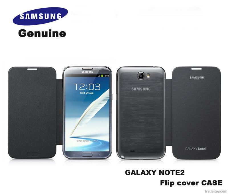 Flip Book Case For Samsung Galaxy Note 2 II N7100