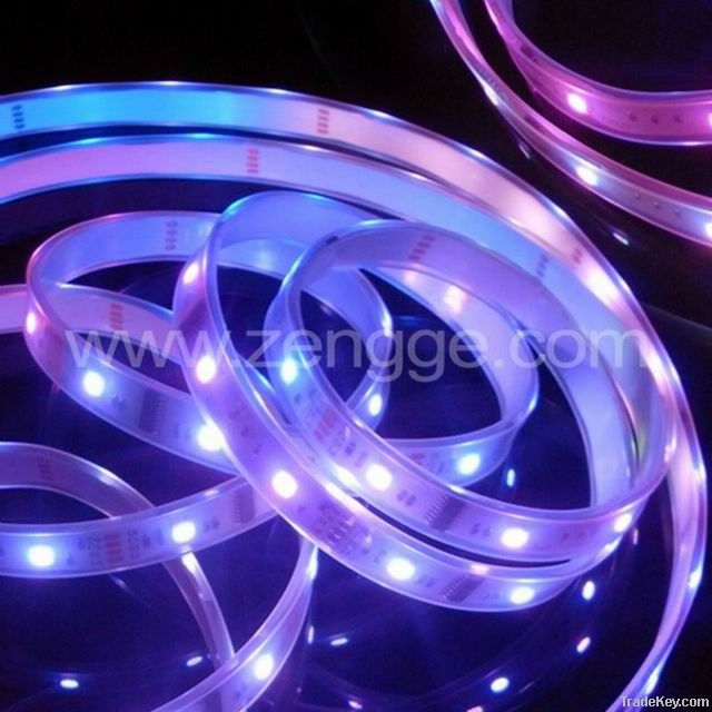 .Dream-color waterproof LED flexible strips