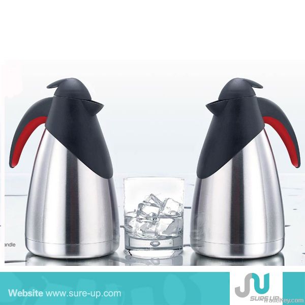 stianles steel thermo jug, stainless steel vaccum water jug, thermal jug