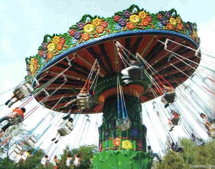 Interesting Amusement Park Flying Chair