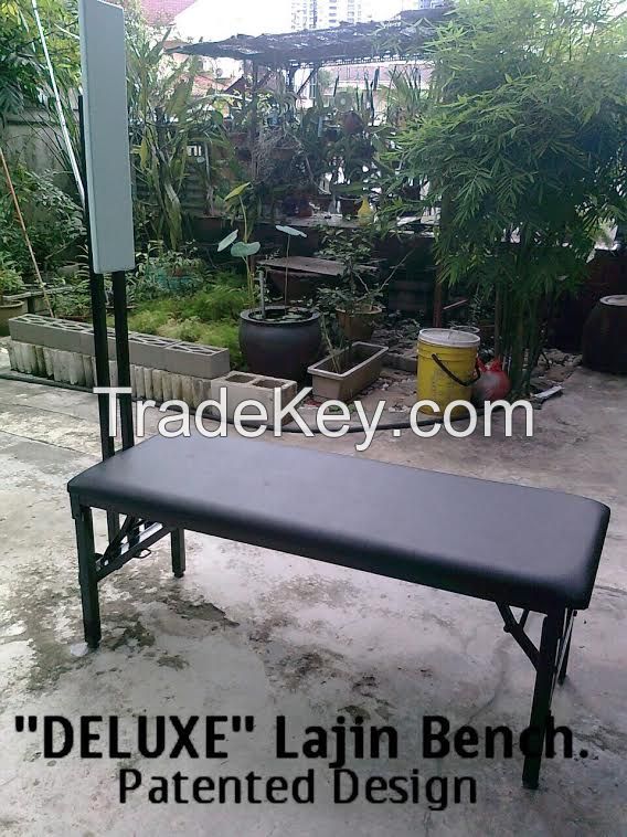 Lajin Bench With Laminated Wood Top