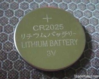 3V CR2025 Lithium Battery / Lithium Button Cells