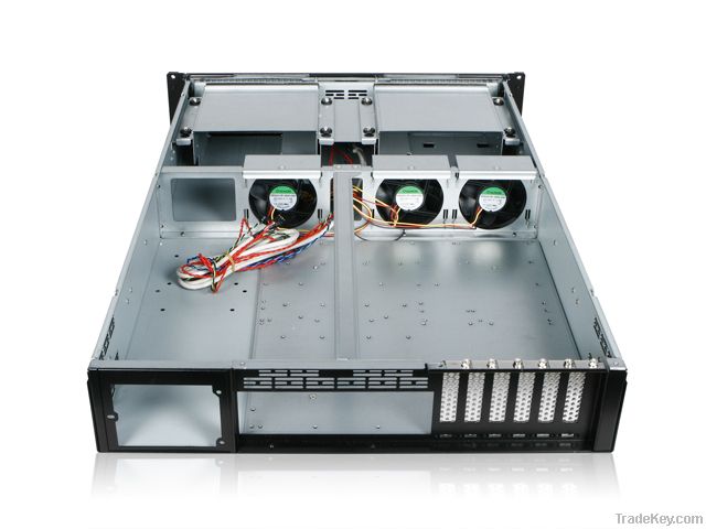 2U Rugged 2x5.25" Bays EATX High Performance Rackmount Chassis