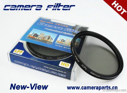 58mm  Circular Polarizing Polarizer Lens Filter for EOS 1000D 650D