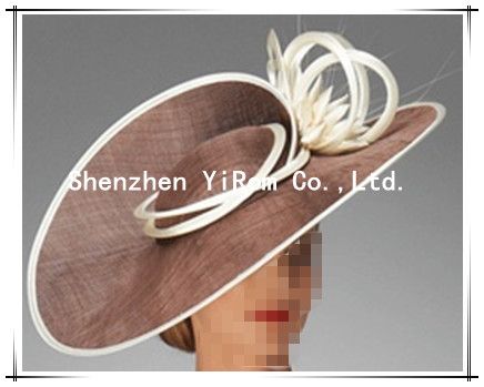 YRSM13093 sinamay hat, church hat, occasion hat, cocktail hat