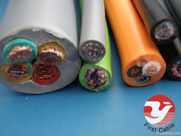 copper rubber Insulated power cable