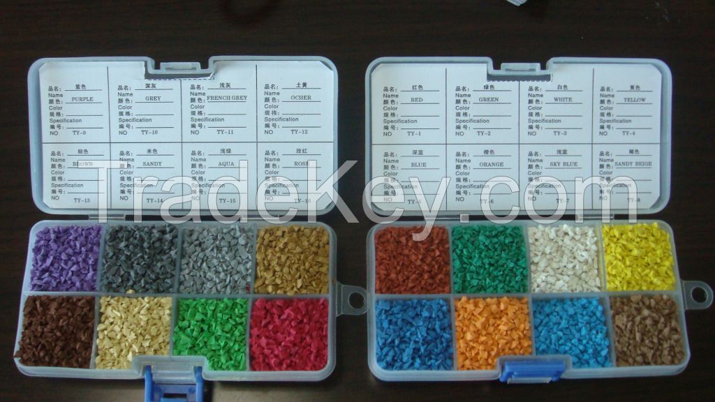 Color EPDM granules