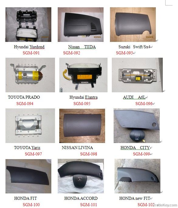 car airbag and  cover