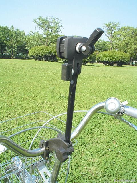 Bicycle umbrella holder