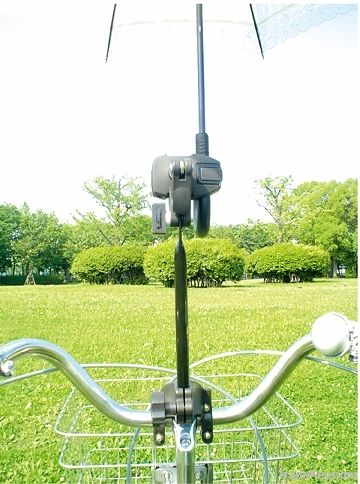 Bicycle umbrella holder