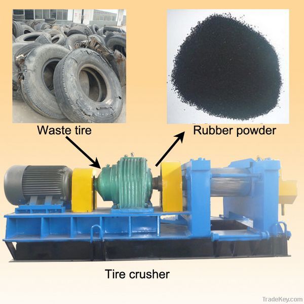 waste tire recycling machine