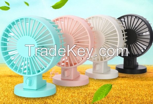 YL-T743 Hottest Portable Usb Fan with Strong Wind Rechargeable Electric Mini Usb Fan with Flashlight and Adjustable Speed