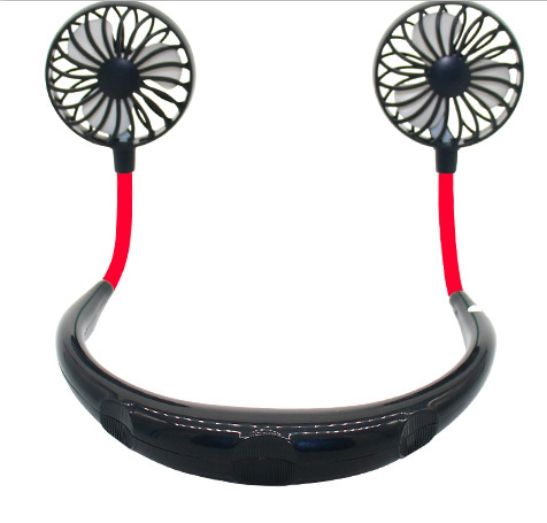 USB charging hanging neck Fan