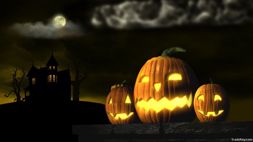 Jack-o-lanterns' Haunted Night