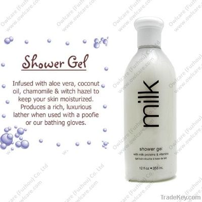 Milk Whitening Moisturize Body Shower Gel