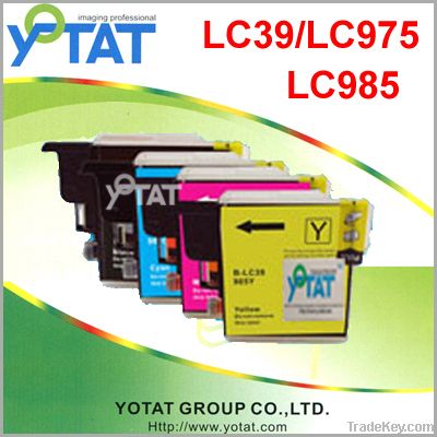 Compatible ink cartridge for Brother LC39 LC60 LC975 LC985 XL BK
