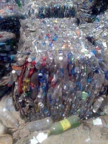 PET pressed bottles