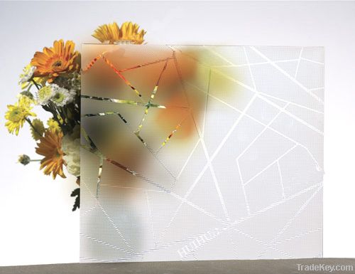 Mistlite acid-etched glass