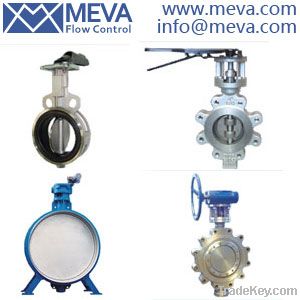 Butterfly valves: Center Line, Eccentric, Hydraulic, Triple Offset