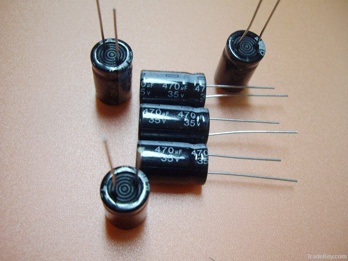 Aluminum Electrolytic Capacitors 470uf 50v 10X17 105degree QIFA