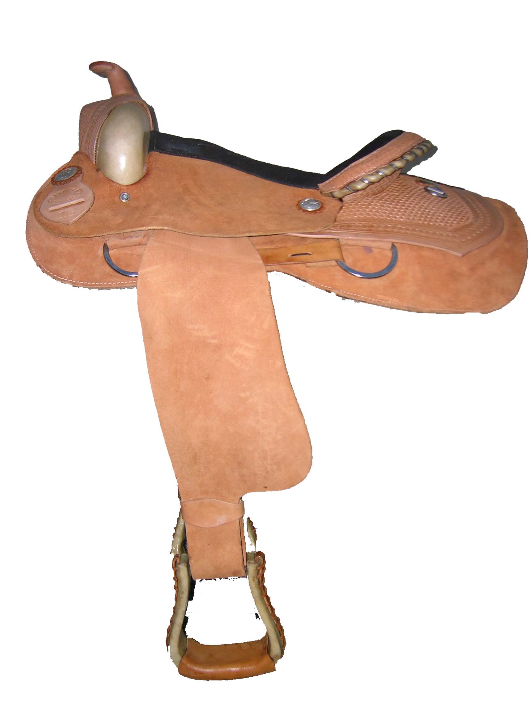 Roping style saddle