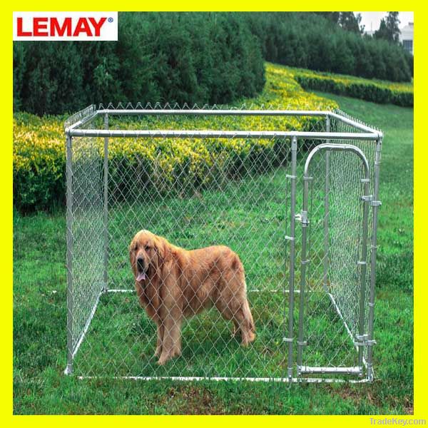 Chain link dog kennel/ dog cage/ dog house factory wholesale