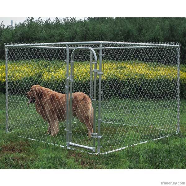 Chain link dog kennel/ dog cage/ dog house factory wholesale