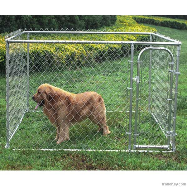 Chain link dog kennel/ dog cage/ dog house factory wholesale