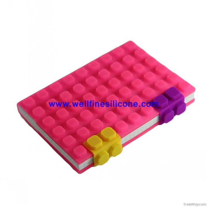 2012 Mini Promotional Best-Seller Silicone Notebook Cover in A7 Size