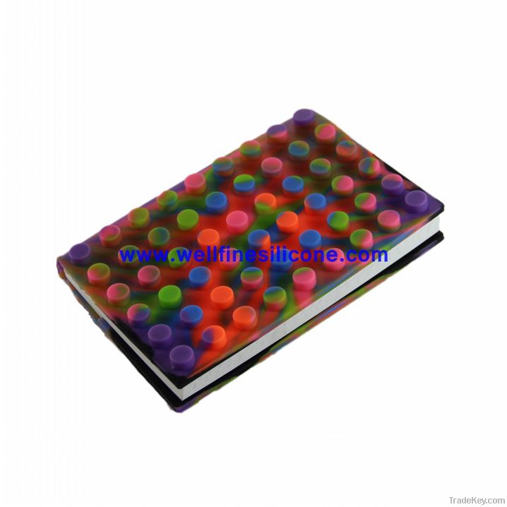 2012 Mini Promotional Best-Seller Silicone Notebook Cover in A7 Size