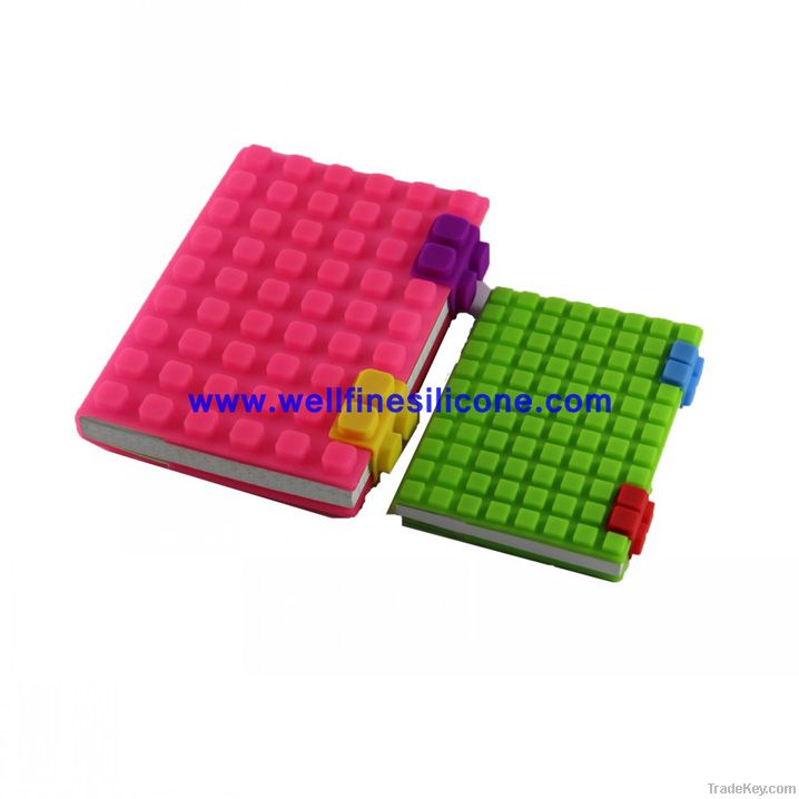 2012 Hot-Selling Mini Silicone Notebook Cover in A6 Size