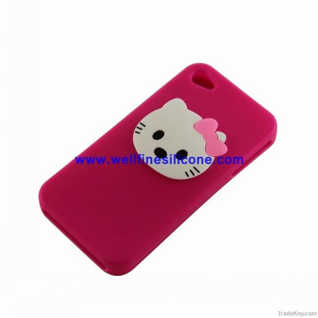 2012 Latest and Hottest Block Design Silicone Case for iPhone