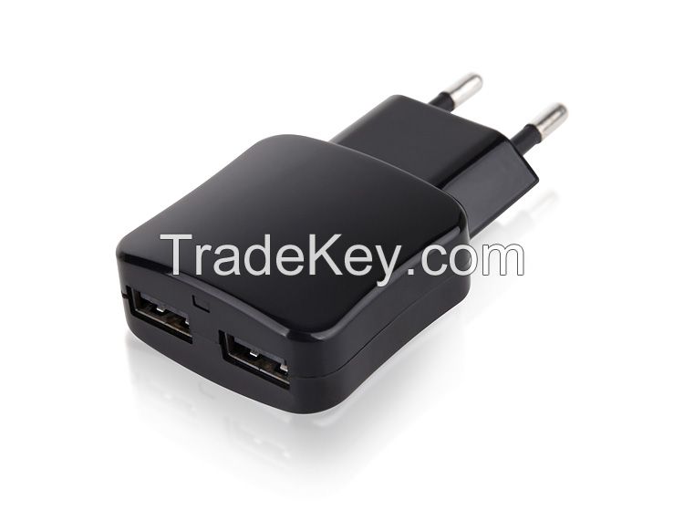 Dual USB Wall Charger with CE ROHS EUP from MSH