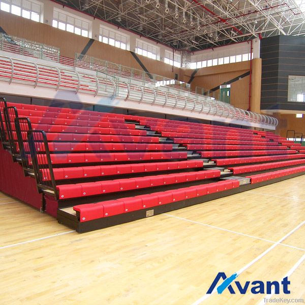 Vogue telescopic seating retractable seating aports tribune systerm
