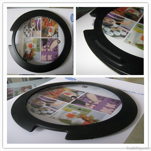 silicone glass lid