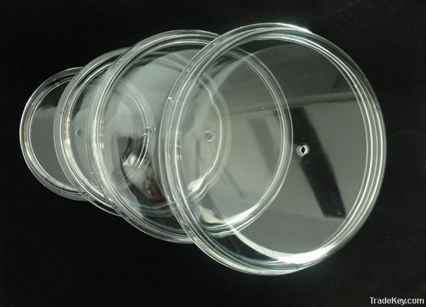 Round glass lids