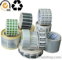 recyclable self-adhesive stickers