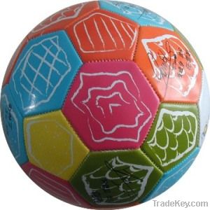 Top quality PU leather laminated football