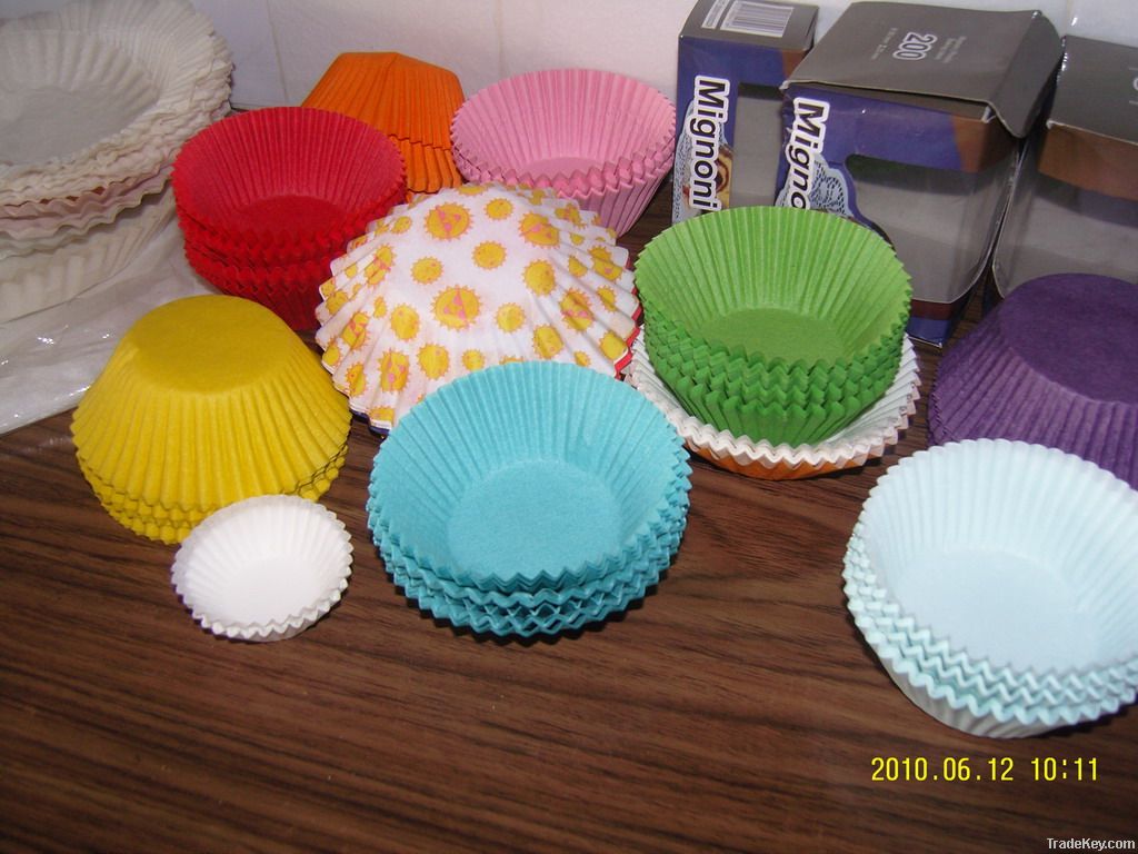 Colorful baking cup