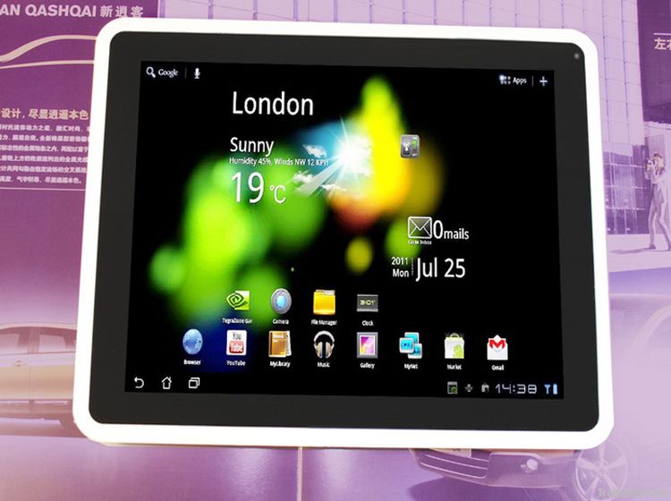 9.7 inch hd tablet pc alwinner A10 mid android 4.0 wifi camera 3G 16G