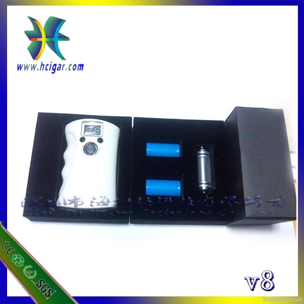 Great Vapor E-Cigarette V8 With CE certificate, variable voltage from