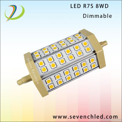 LED R7S 5050smd 8W dimmable