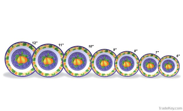 Melamine deep plate