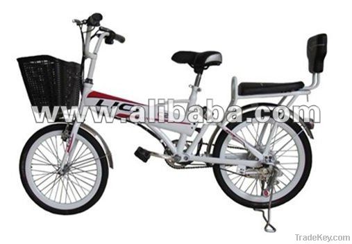 LC-U002   20"&24"  Green Power Electric Bike With Two Seats