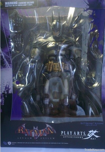 Batman Arkham City - Batman Play Arts Kai PVC Action Figure